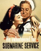 World War II Era Submarine Volunteer poster