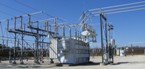 Photo of substation transformer